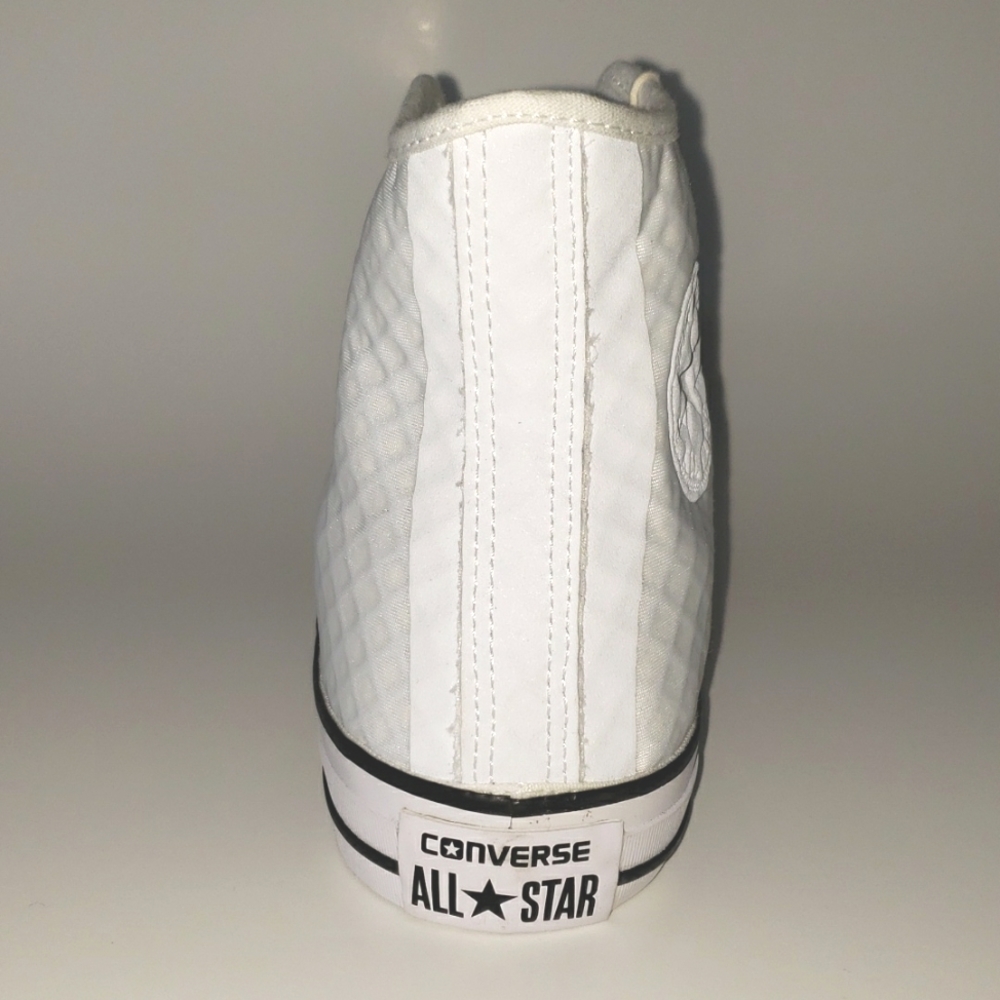 🟡Clearance Sale 🟡 Converse All Star Hi Fuse Hi Performance White Sneakers - Picture 4 of 6